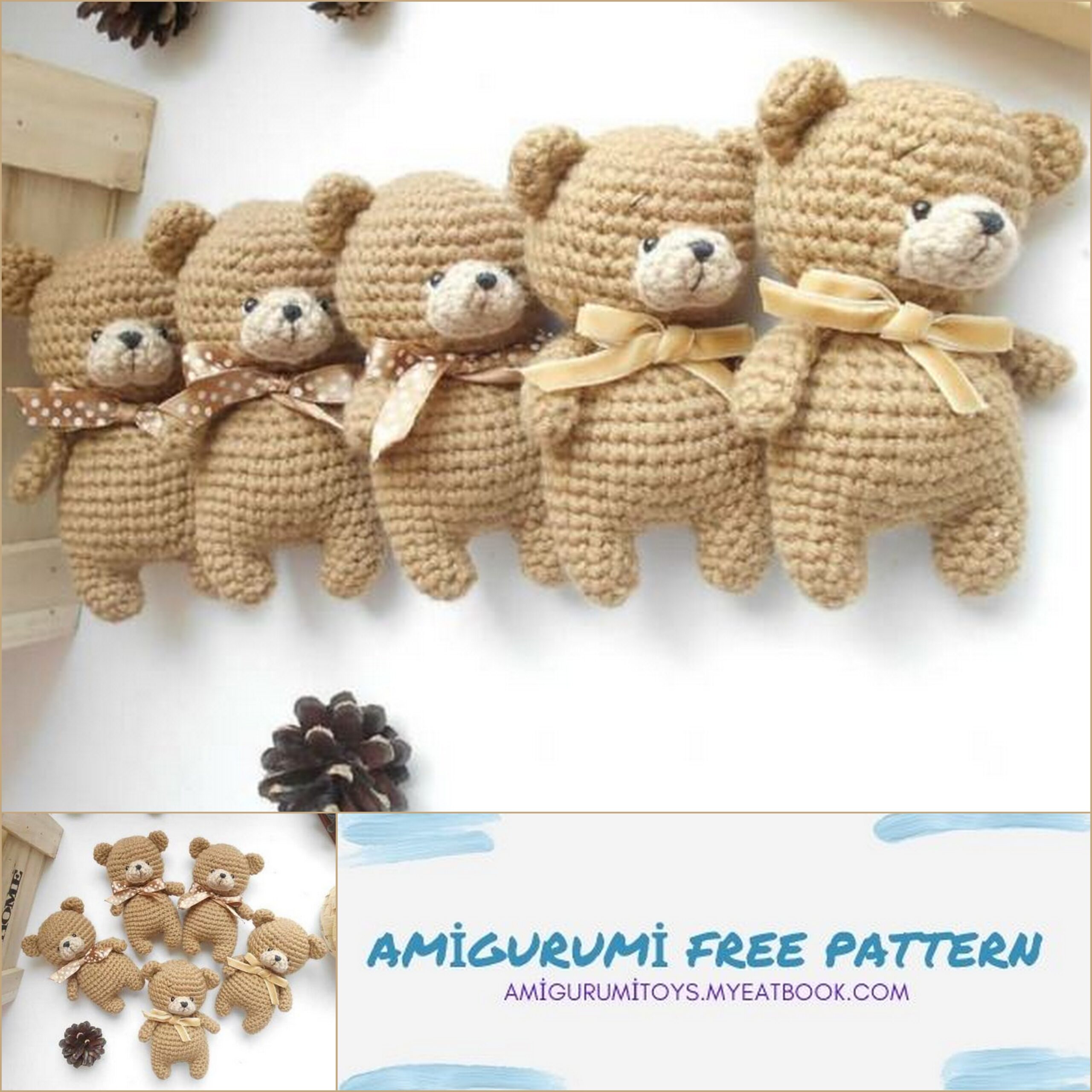 Amigurumi Teddy Bear Free Pattern – Amigurumi toys