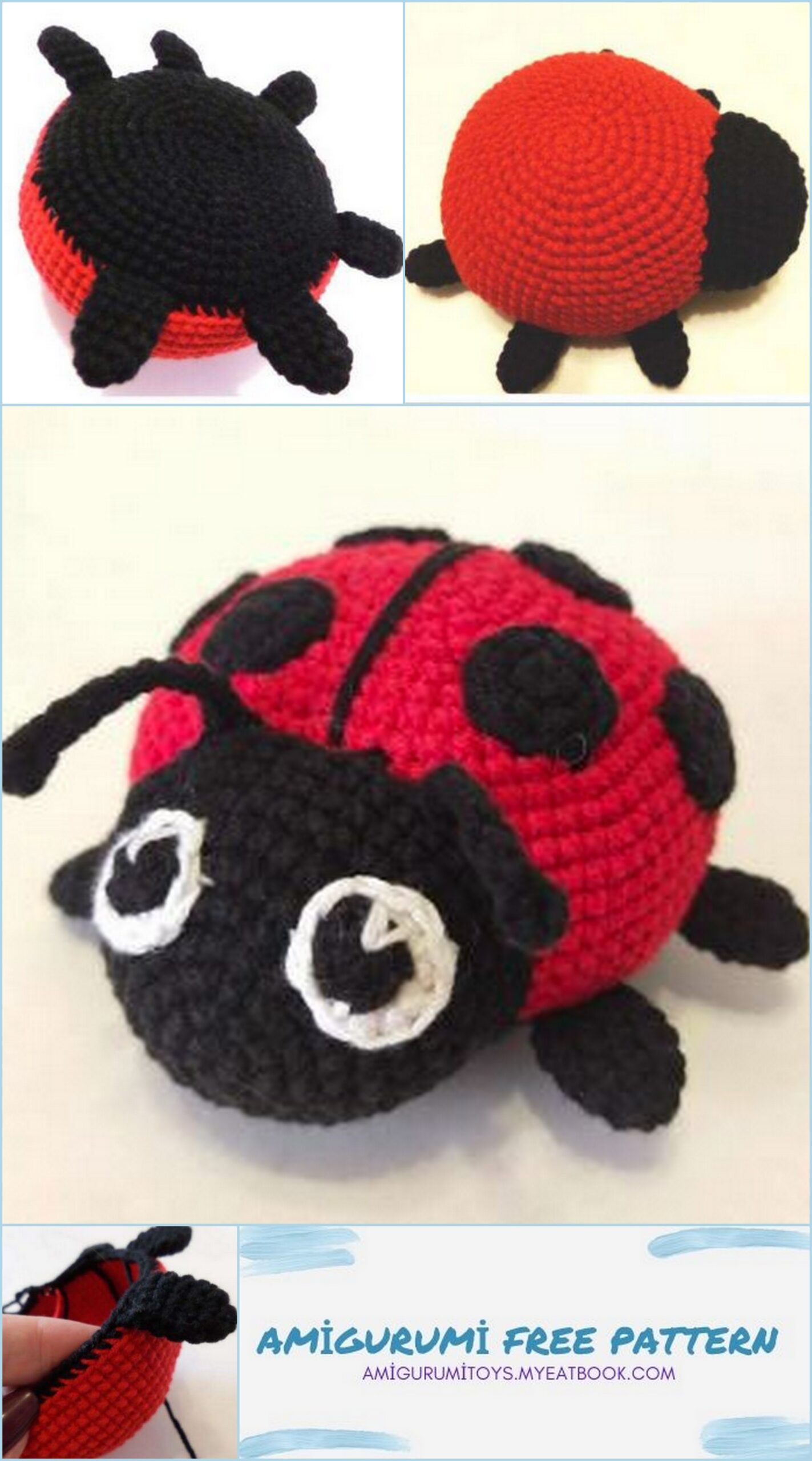 Amigurumi Ladybug Free Pattern - Amigurumi toys
