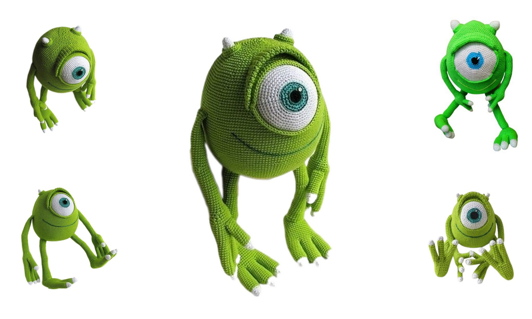 Mike Wazowski Free Amigurumi Pattern Amigurumi Toys