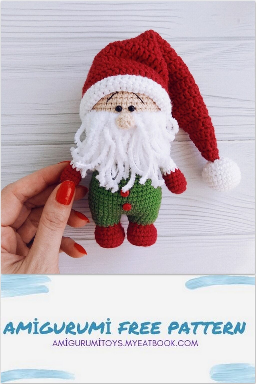 Amigurumi Christmas Gnome Free Pattern – Amigurumi toys