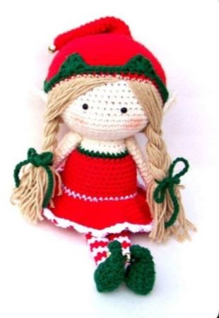 Amigurumi Girl Elf Doll Free Pattern