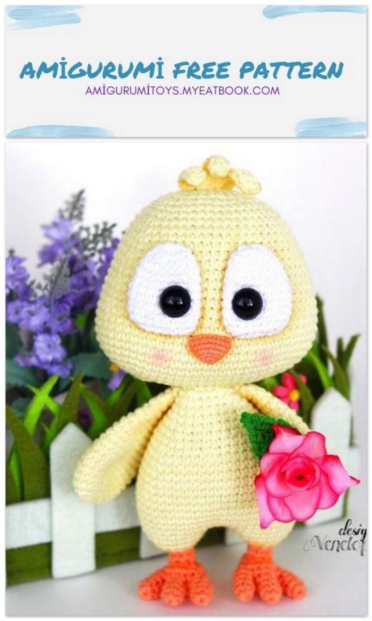 Amigurumi Baby Chick Free Crochet Pattern