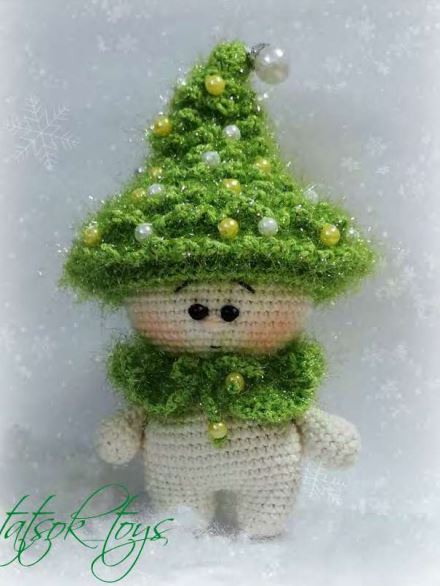 Amigurumi Baby Christmas Tree Free Pattern