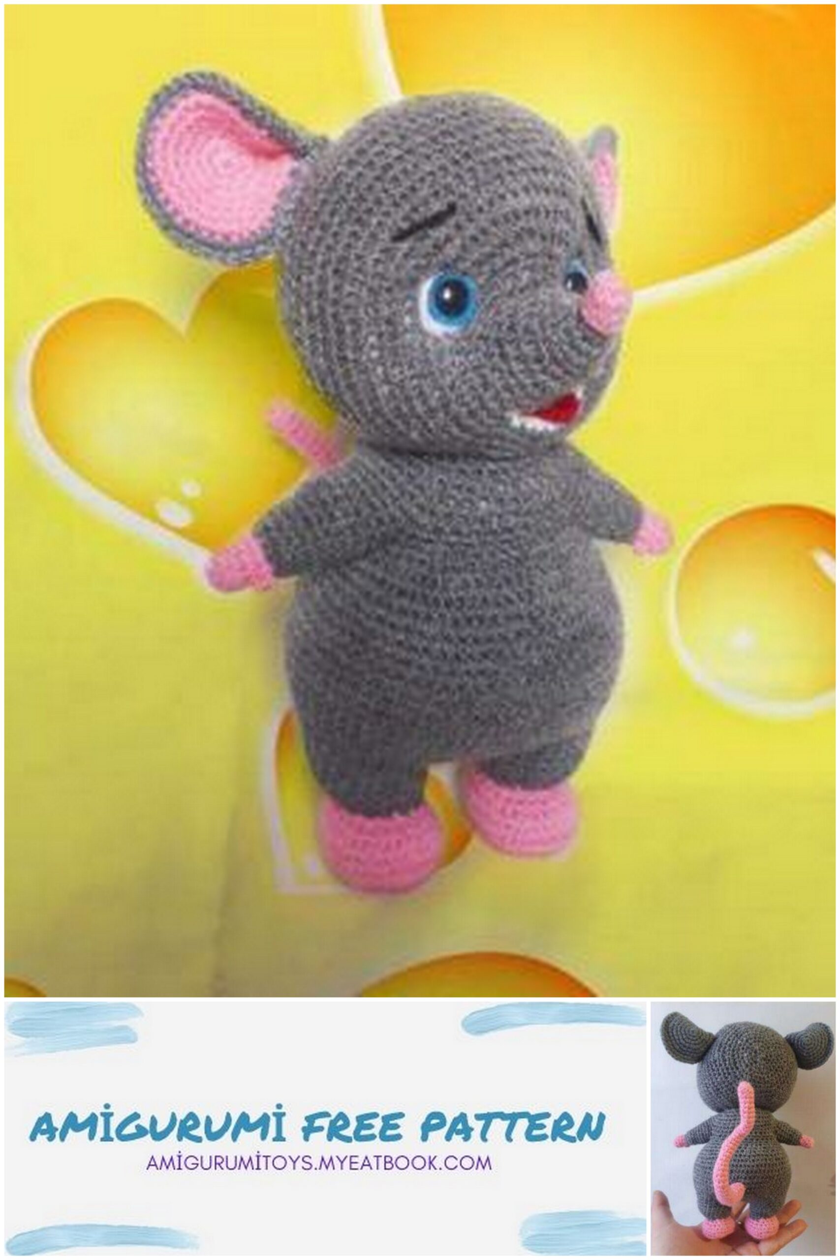 Amigurumi Cute Mouse Free Pattern - Amigurumi Patterns