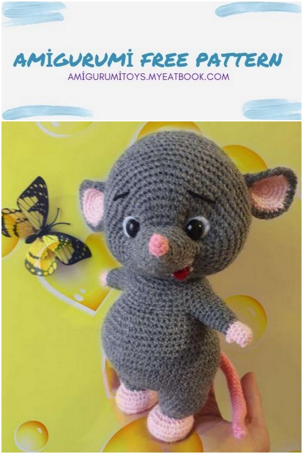 Amigurumi Cute Mouse Free Pattern - Amigurumi Patterns