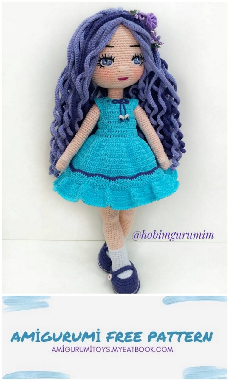Amigurumi Deniz Doll Free Crochet Pattern
