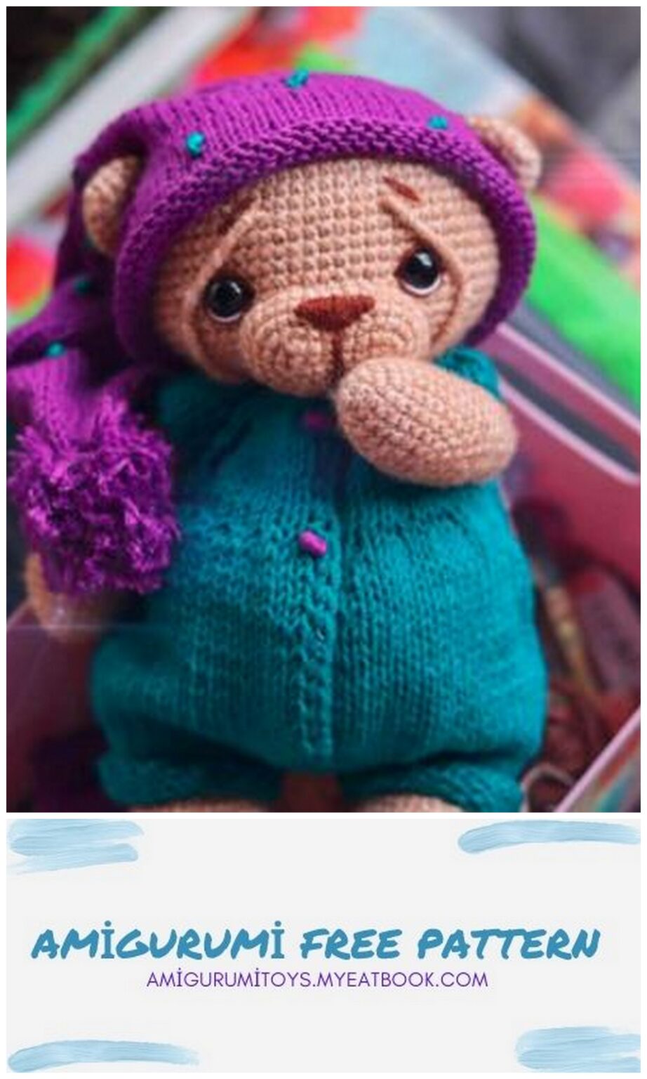 Amigurumi Teddy bear Free Pattern – Amigurumi toys