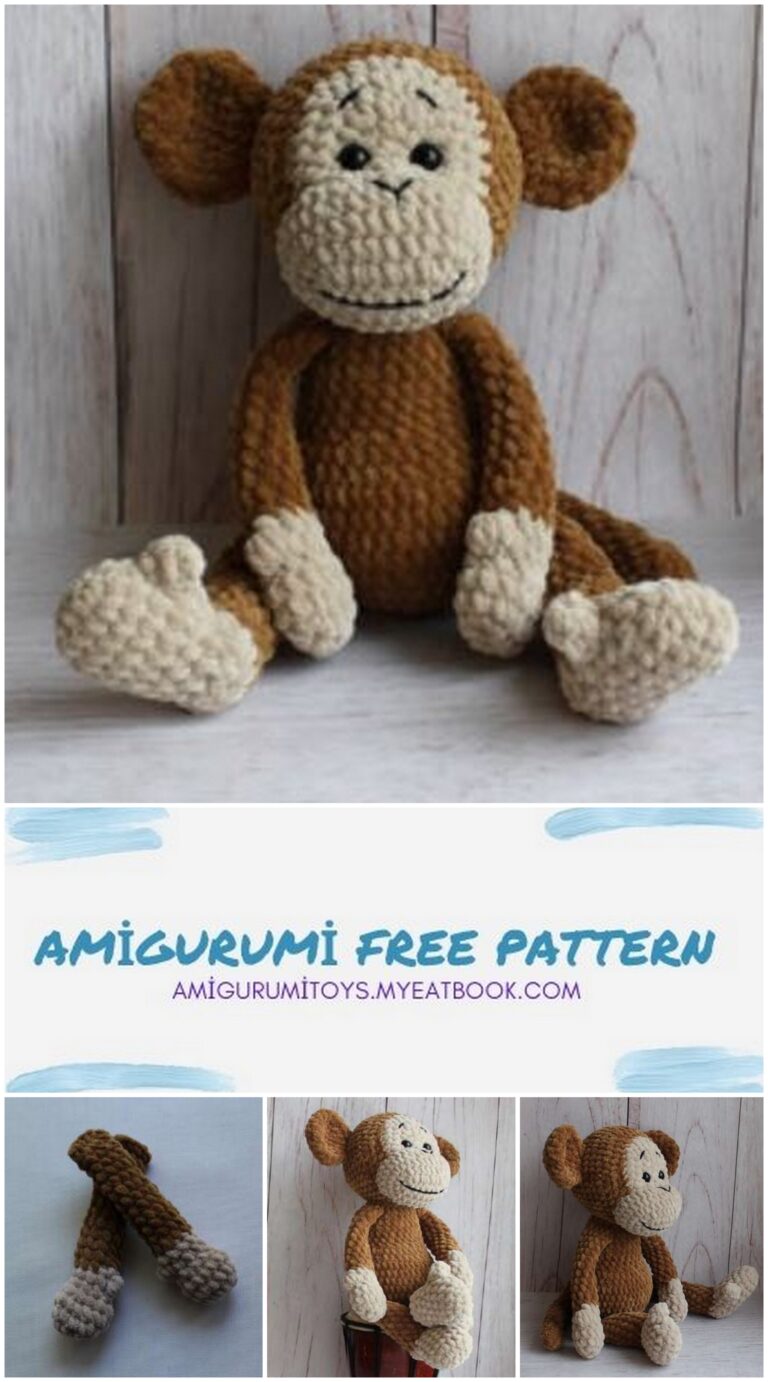 Amigurumi Monkey Free Pattern - Amigurumi Patterns