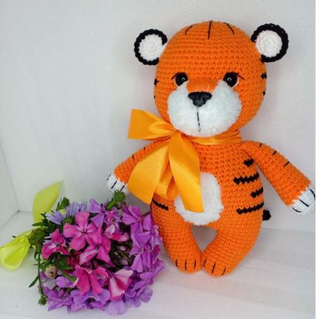 Amigurumi Tiger Cub Free Crochet Pattern