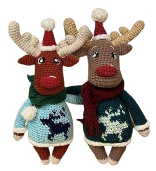 Amigurumi Christmas deer Free Pattern