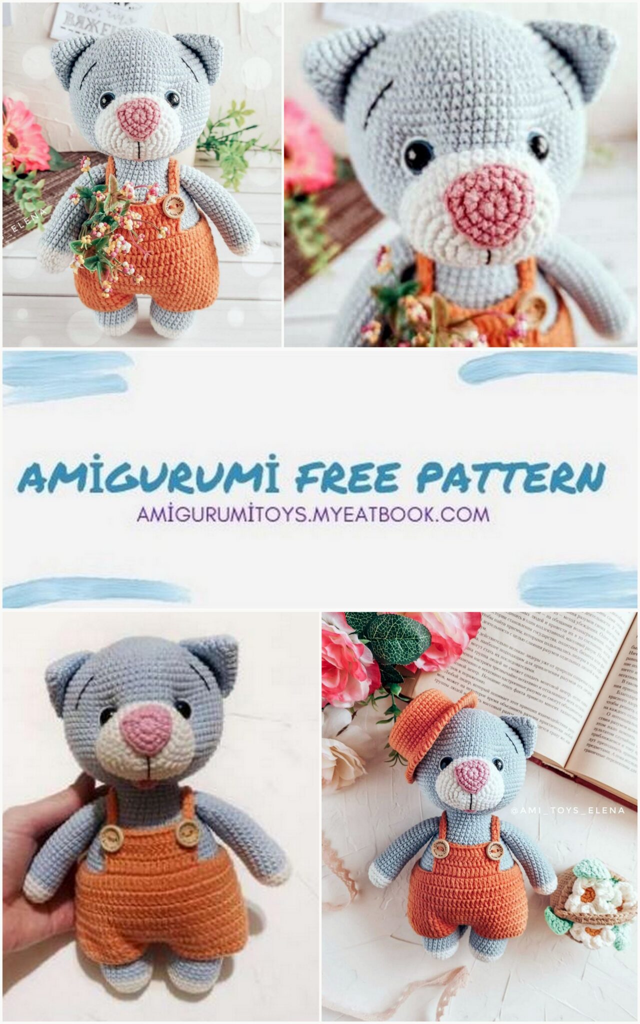Amigurumi Kitten Timosha Free Pattern – Amigurumi Patterns
