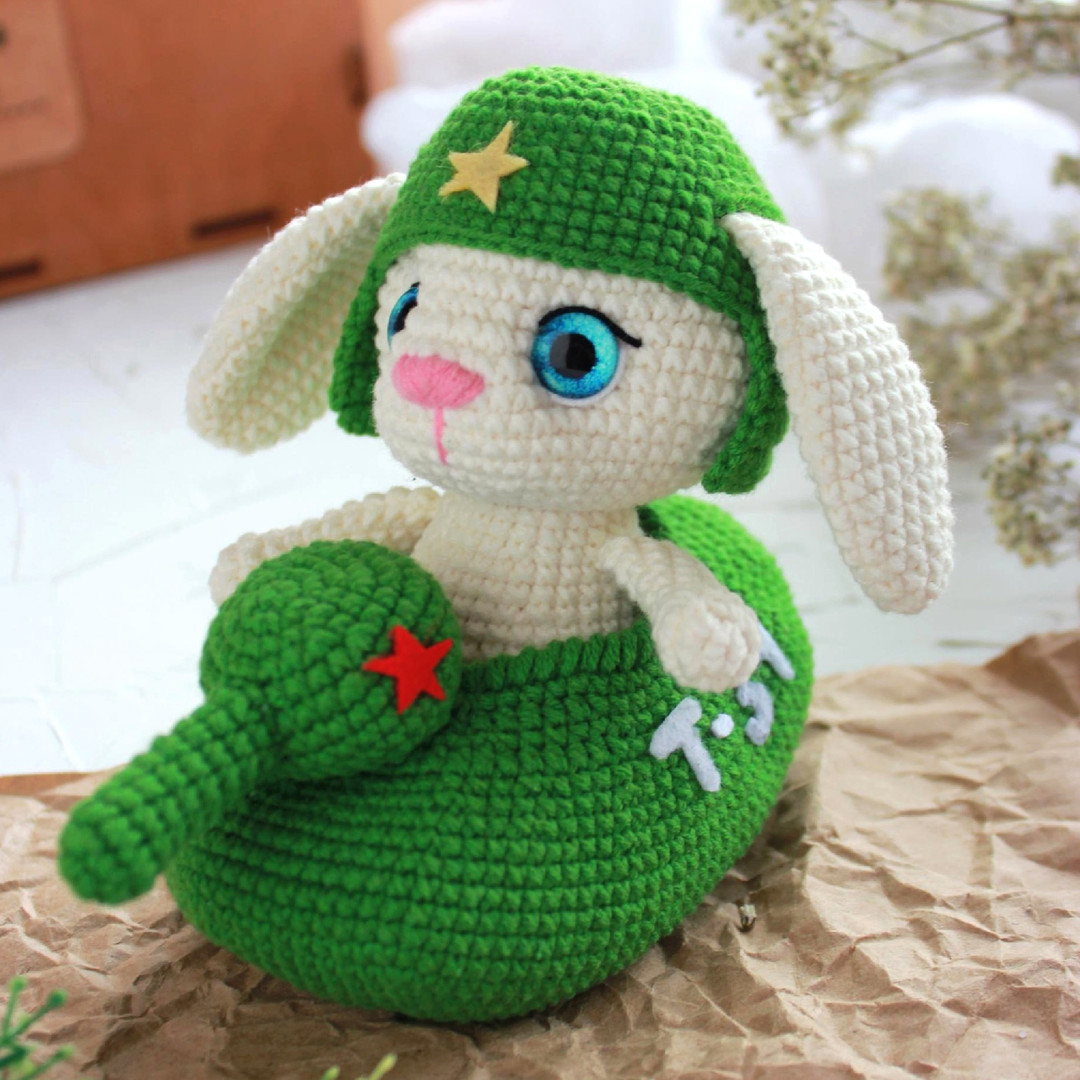 Amigurumi Bunny Tanker Free Pattern - Amigurumi Patterns