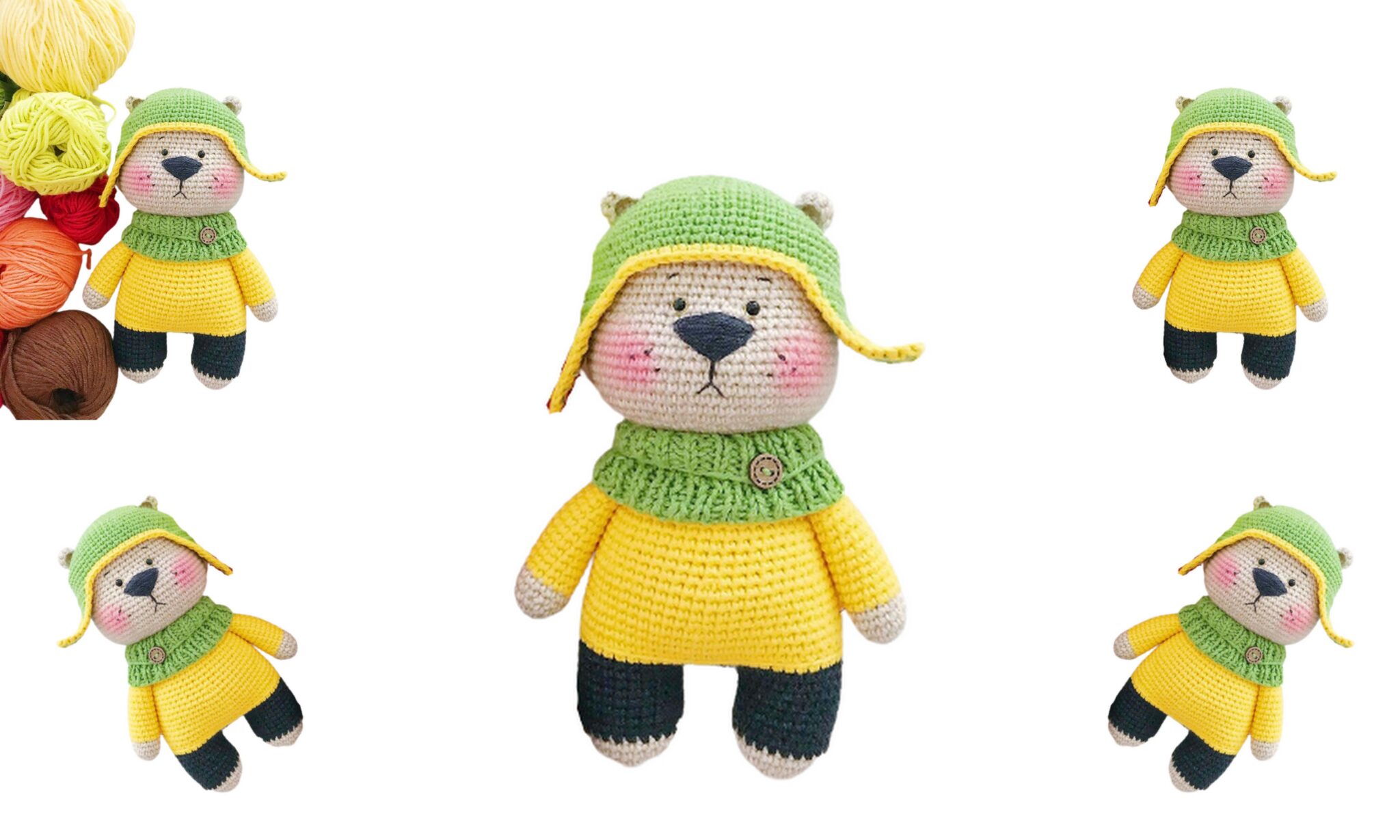 Amigurumi Bear arşivleri - Amigurumi toys