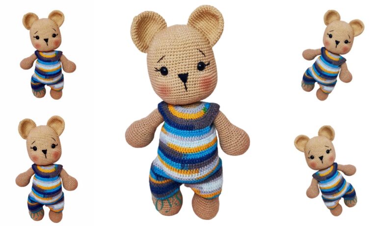 Amigurumi Teddy Bear Poffy Free Pattern