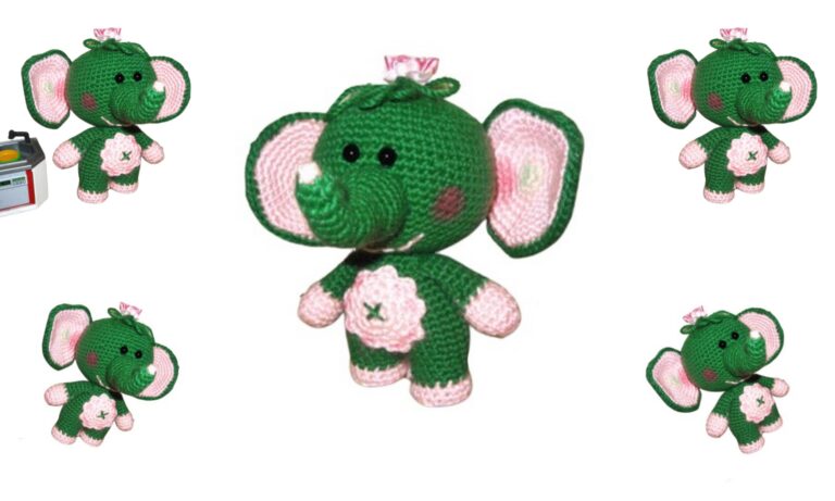 Amigurumi Baby Elephant Free Pattern
