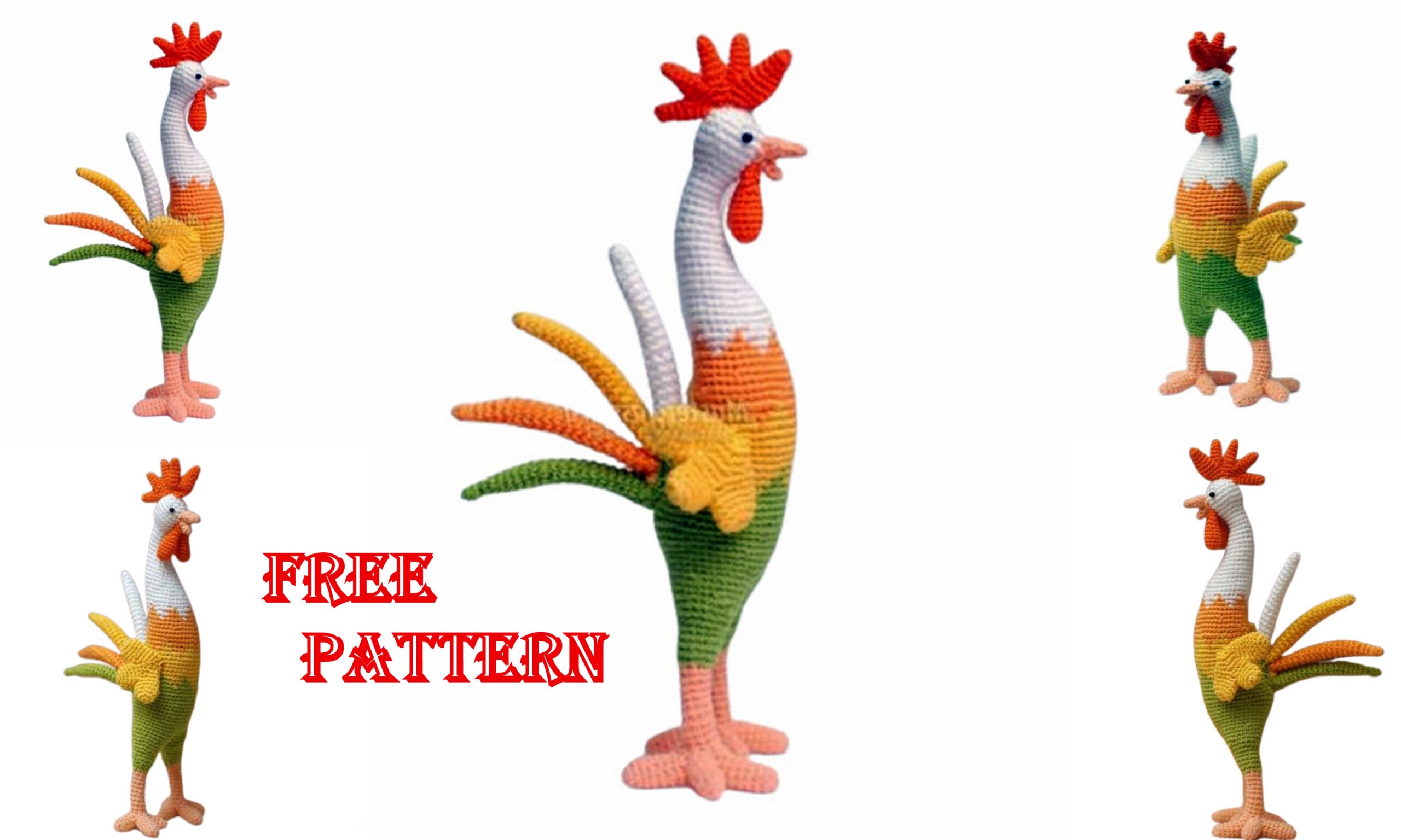 Amigurumi Cock Free Crochet Patterns - Amigurumi Patterns