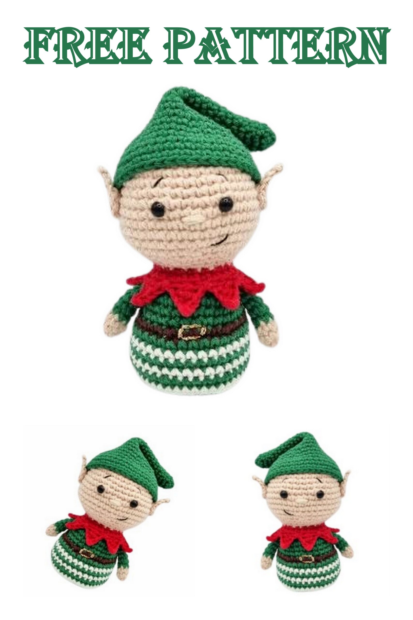 Amigurumi Christmas Elf Free Pattern - Amigurumi Patterns