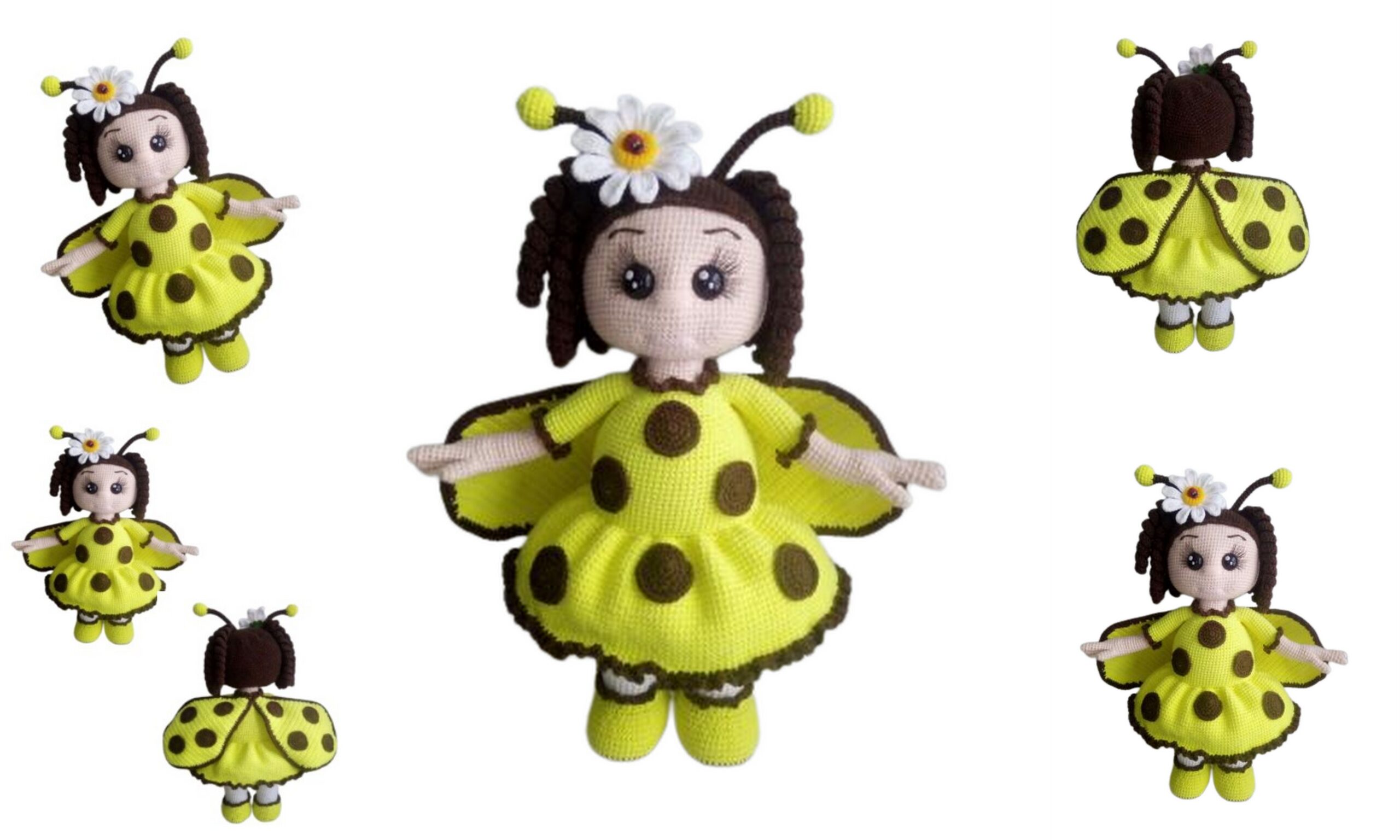 Amigurumi Ladybug Doll Free Pattern