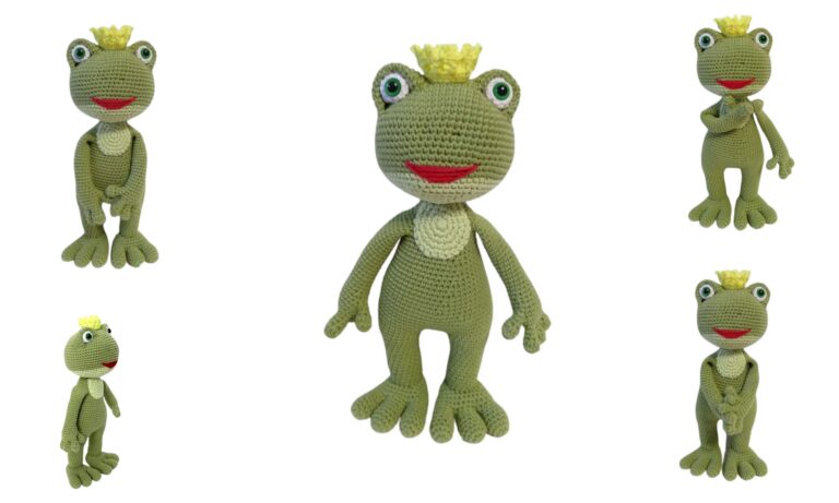 Amigurumi Frog Prince Pattern