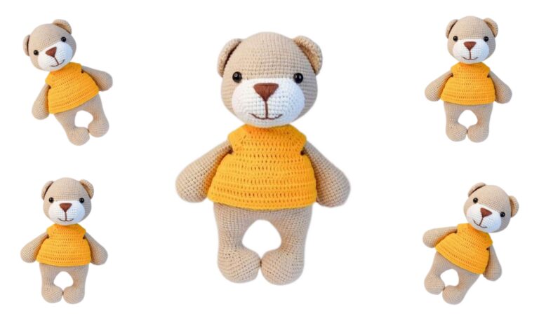 Cute Bear Amigurumi Pattern