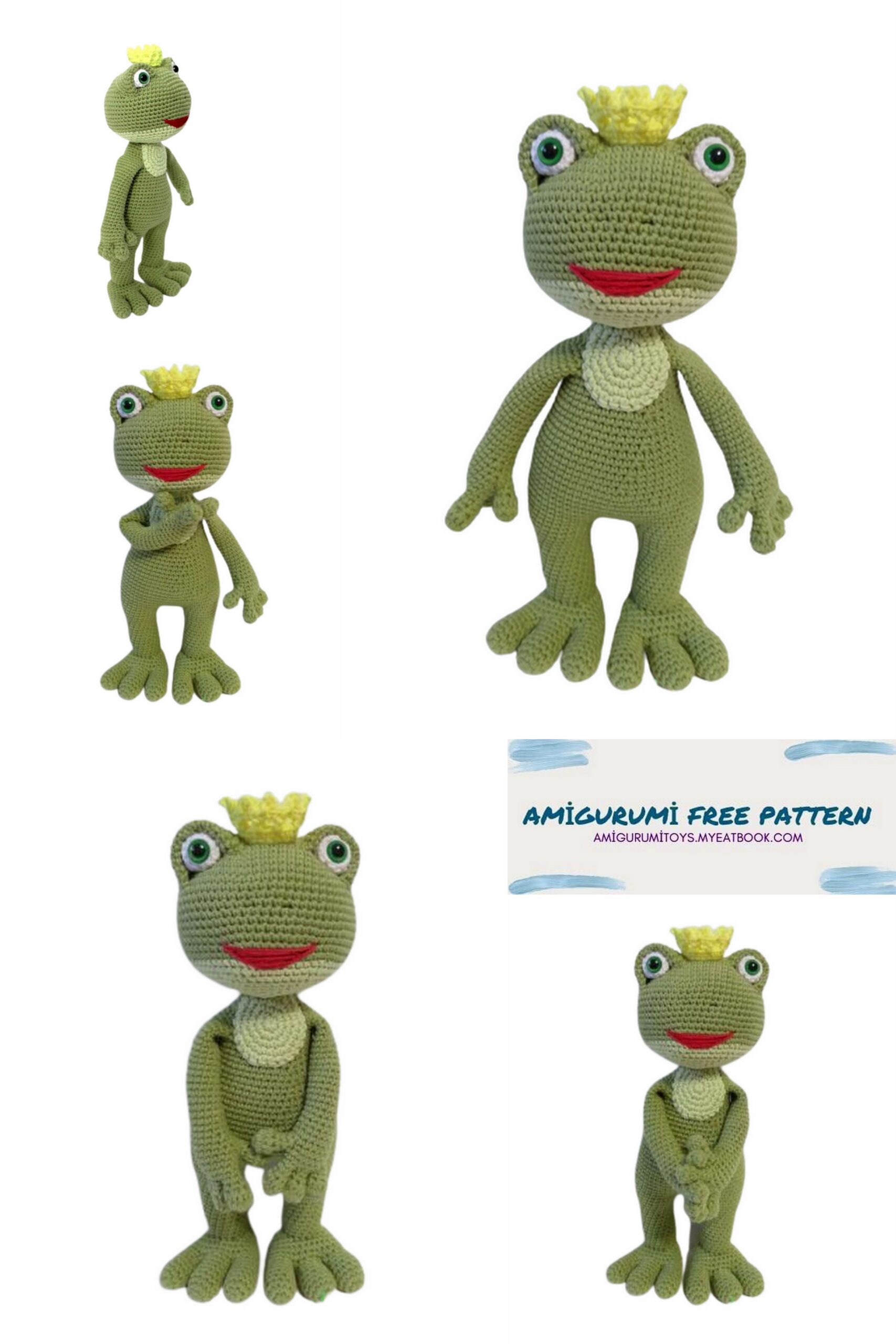 Amigurumi Frog Prince Pattern - Amigurumi Patterns