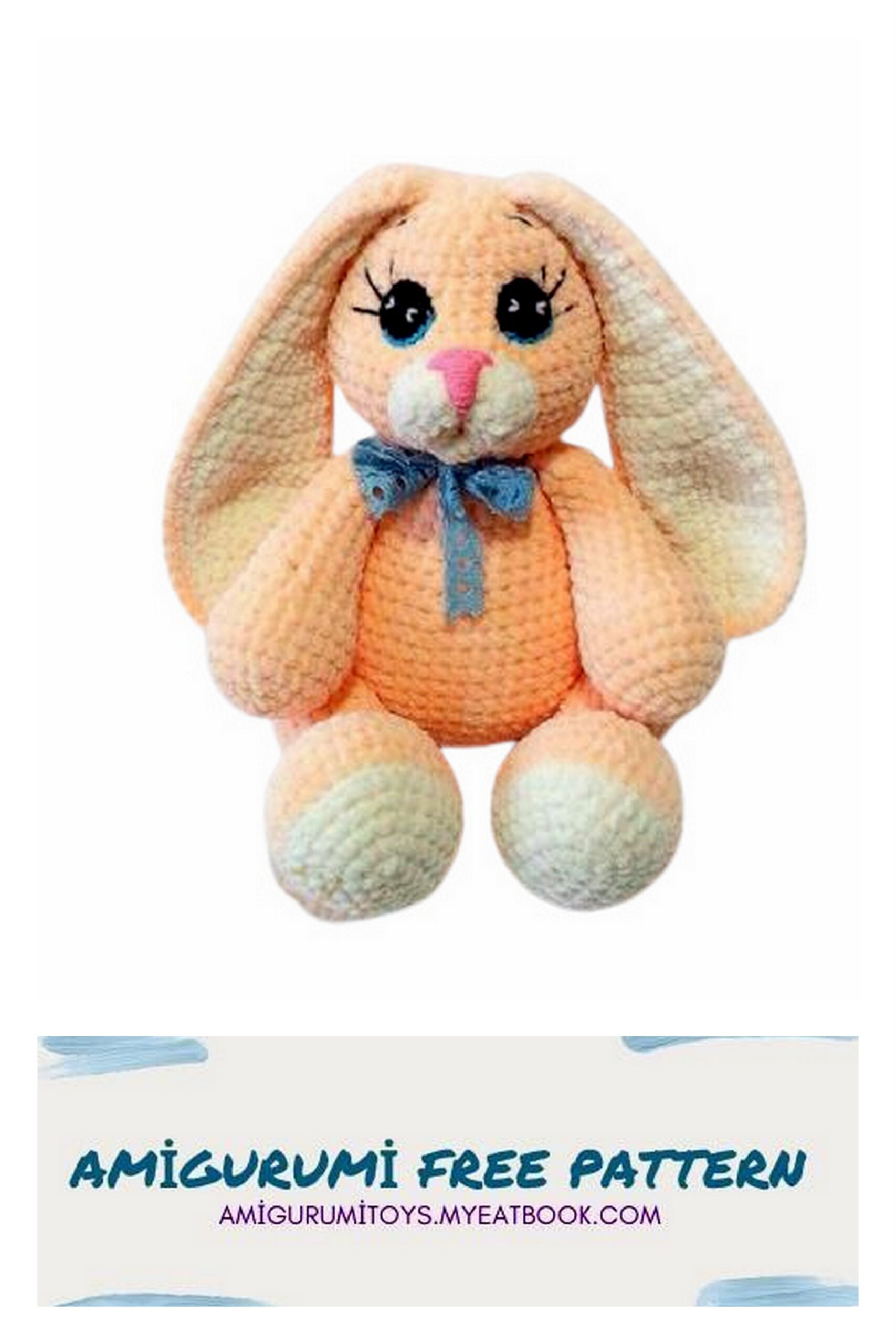 Amigurumi Bunny with Velvet Free Pattern - Amigurumi Patterns