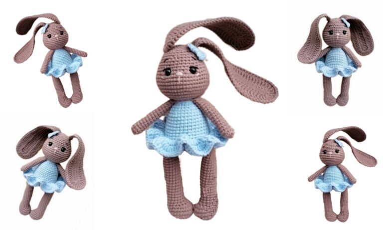 Amigurumi Bunny in a Dress Free Pattern