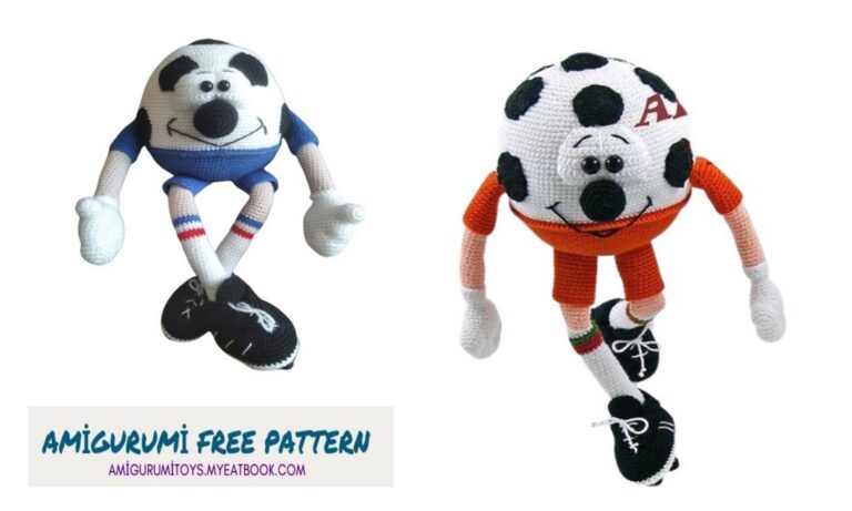 Amigurumi Football fan Crochet Pattern