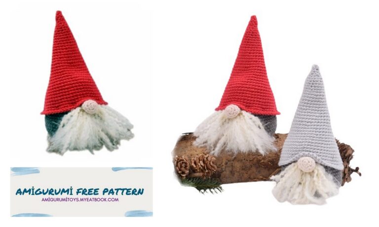Amigurumi Shy christmas gnomes Free Pattern