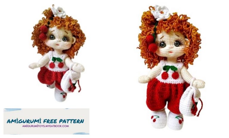 Amigurumi Cherry Doll Free Pattern