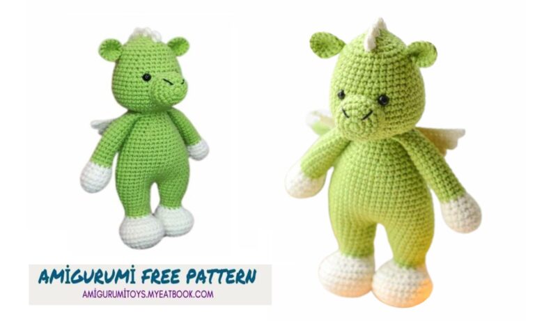 Amigurumi Big Dragon Crochet Pattern