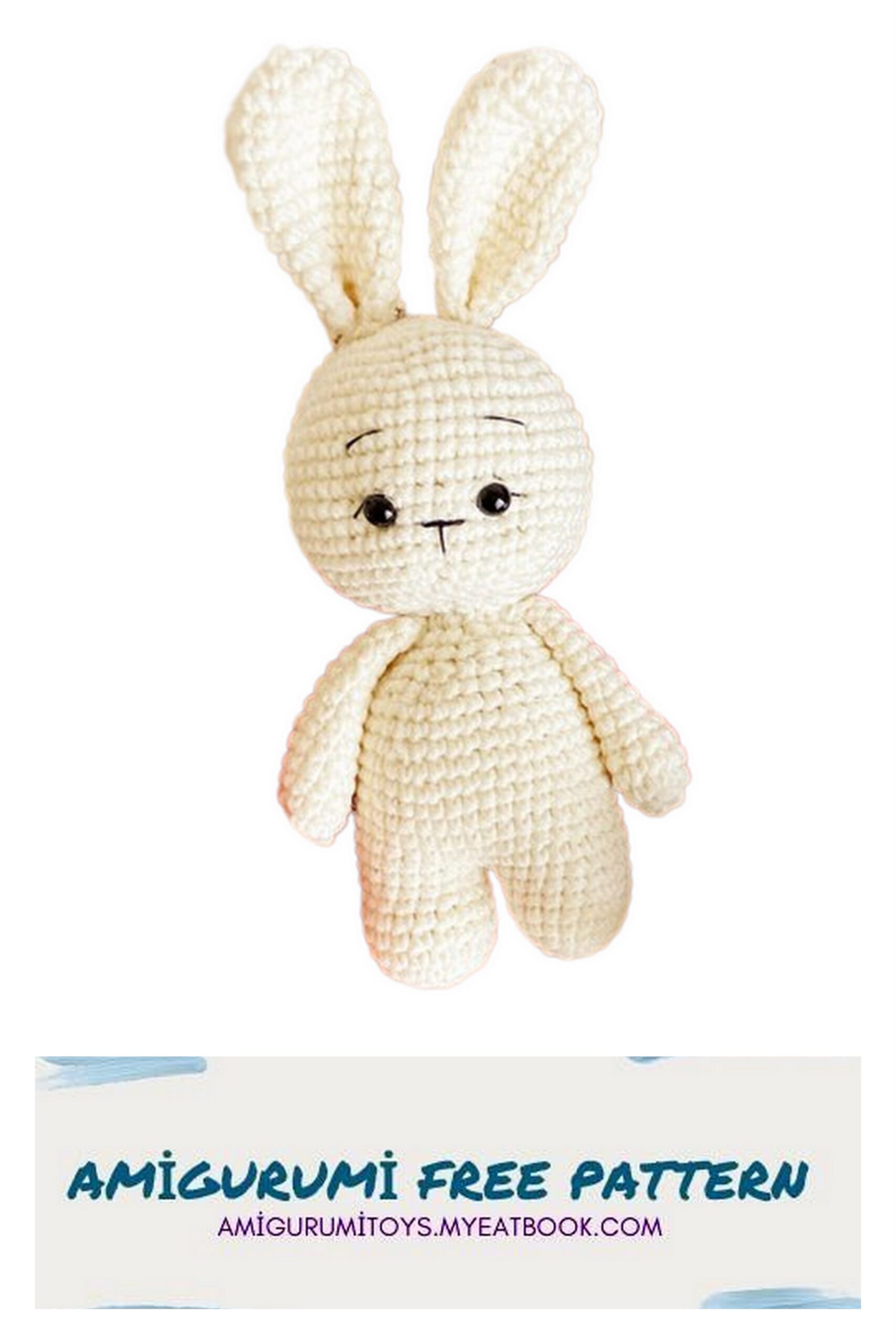 Amigurumi Beginner Bunny Crochet Free Pattern - Amigurumi Patterns