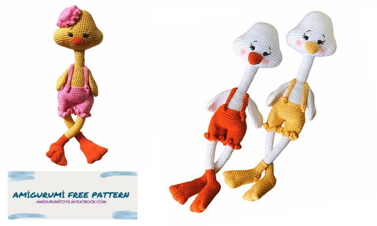 Amigurumi Cute Duck Free Pattern