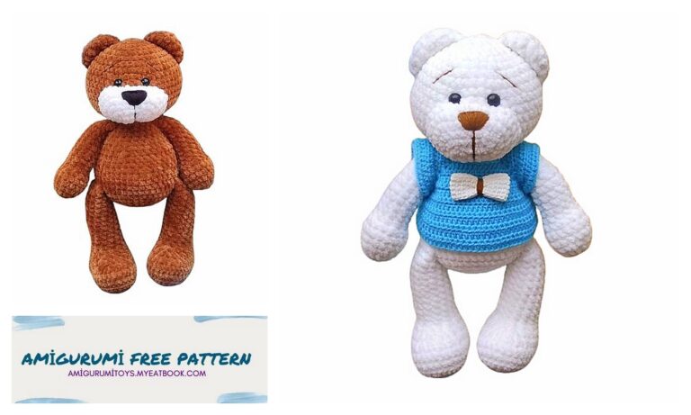Crochet Bear Amigurumi Free Pattern