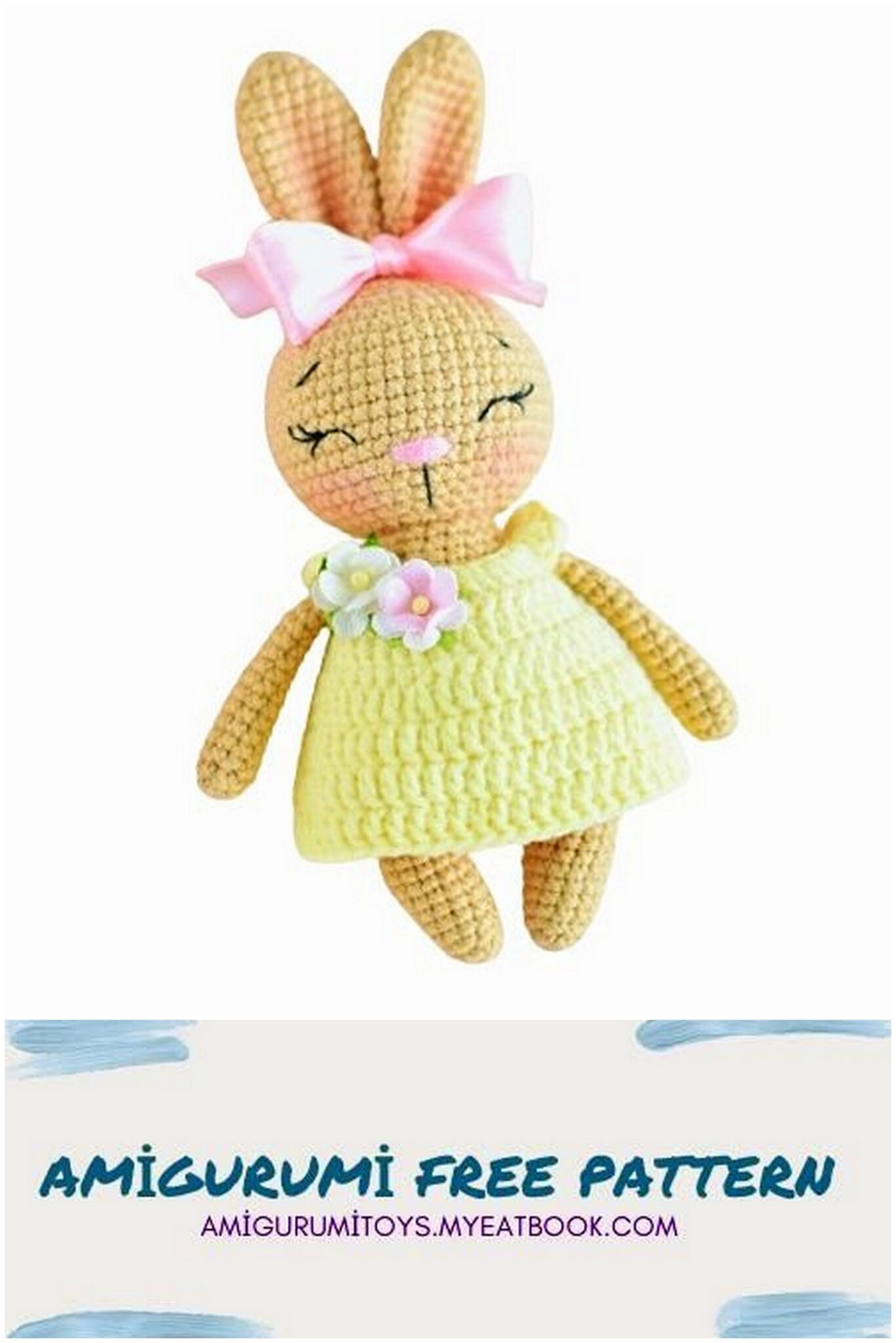 Bunnies - babies Free Amigurumi Pattern - Amigurumi Patterns