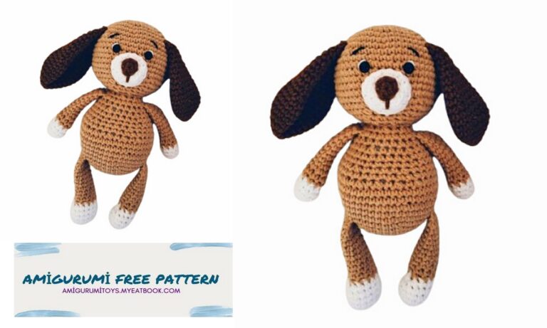Free Cute Dog Amigurumi Pattern