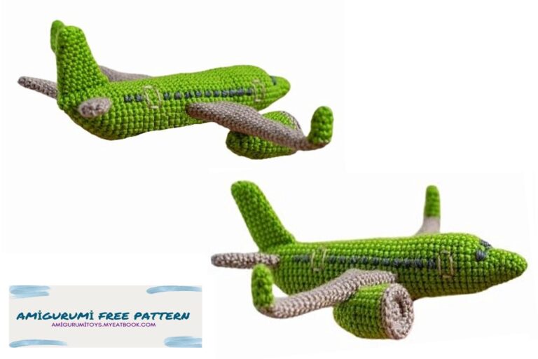 Crochet Airplane Amigurumi Free Pattern