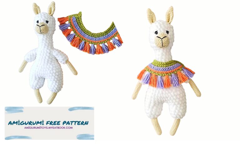 Free Adorable Llama Amigurumi Pattern: Crochet Your Own Cute Companion