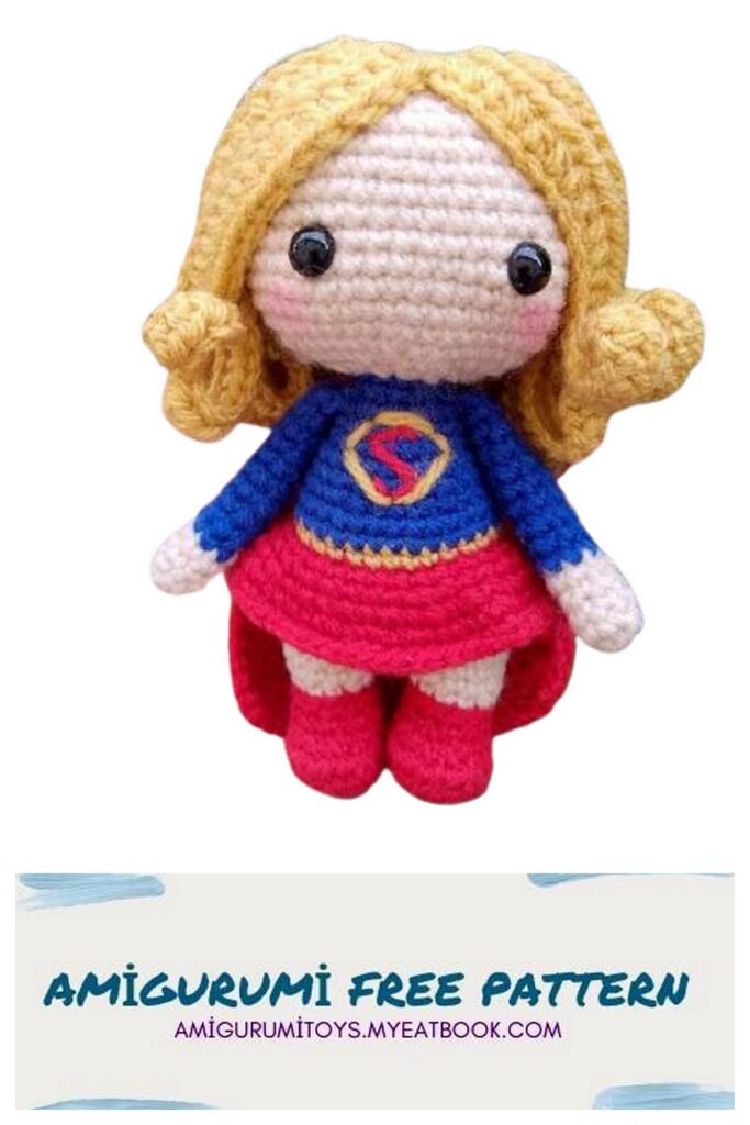 Woman Amigurumi Free Pattern