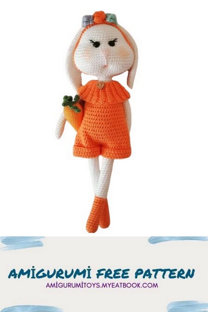 Lady Bunny Amigurumi Free Pattern