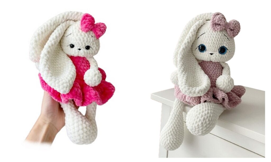 Crochet Velvet Bunny Free Amigurumi Pattern