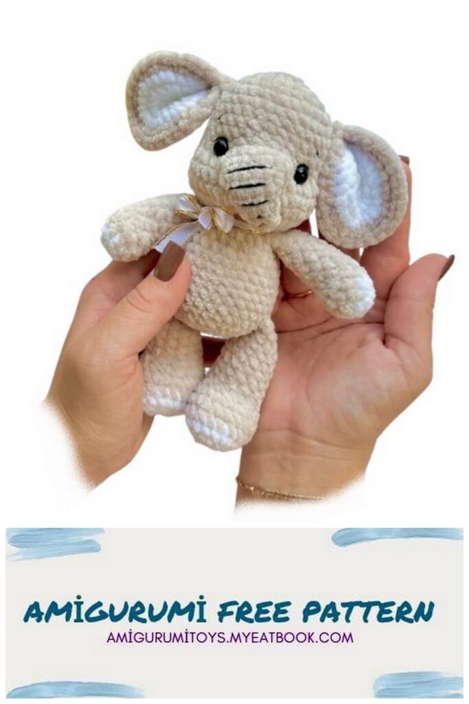 Crochet Cute Elephant Pattern