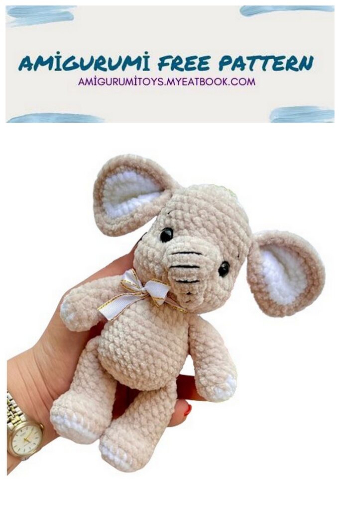 Cute Elephant Free Pattern