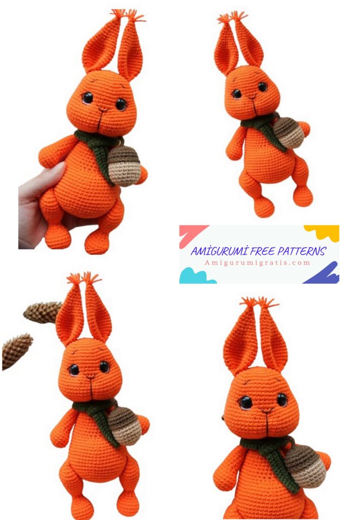 Crochet Squirrel 