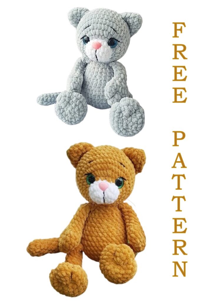 Cat Crochet Free Pattern