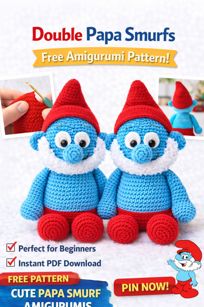 Papa Smurf Amigurumi