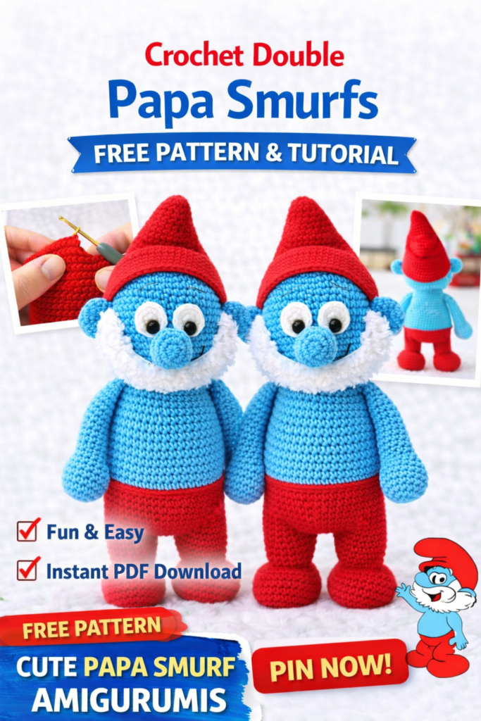 Papa Smurf Amigurumi
