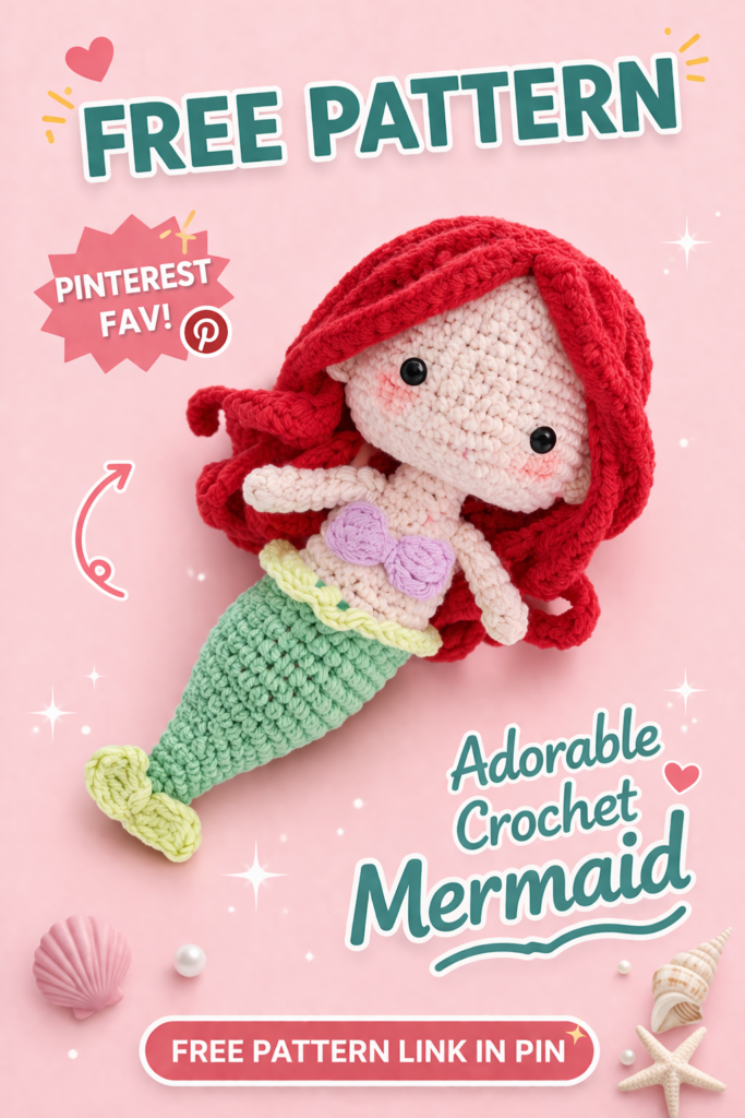 Amigurumi Little mermaid